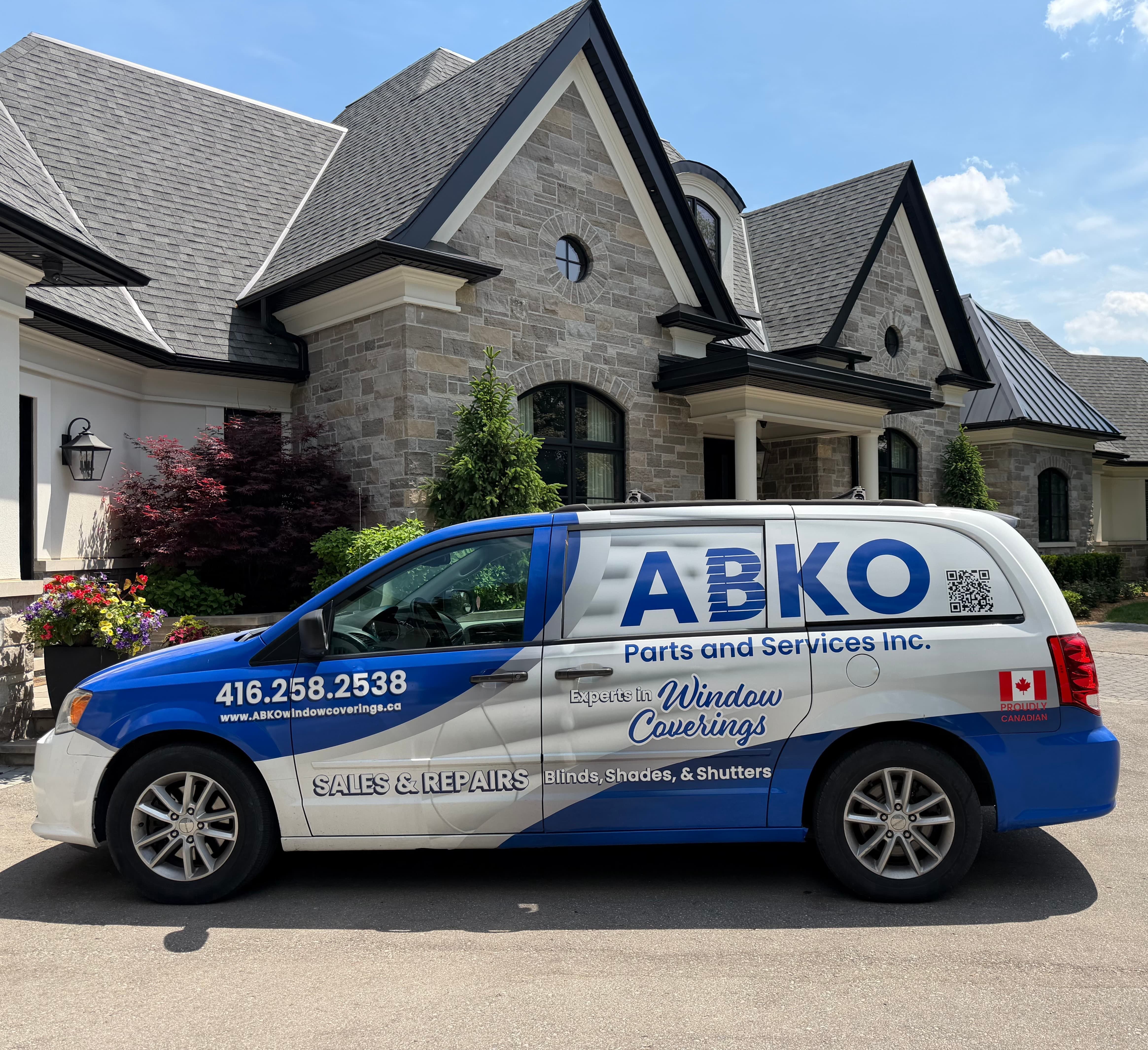 Abko Parts and Services vehicle